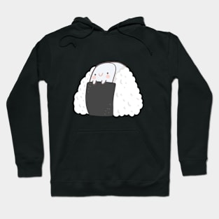 TOFU onigiri sushi kawaii Hoodie